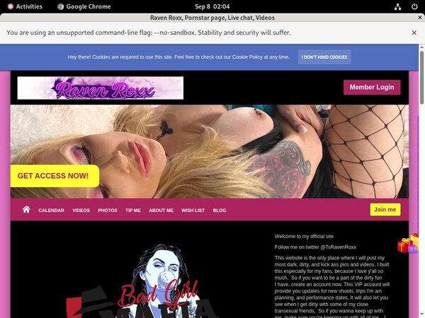 RavenRoxx Discount Paypal